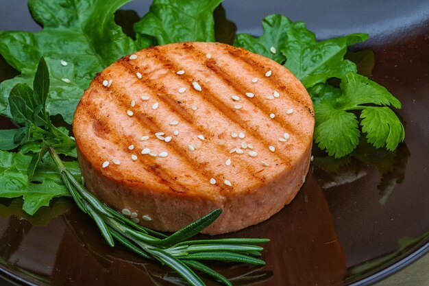 Lachs-Burger-Schnitzel