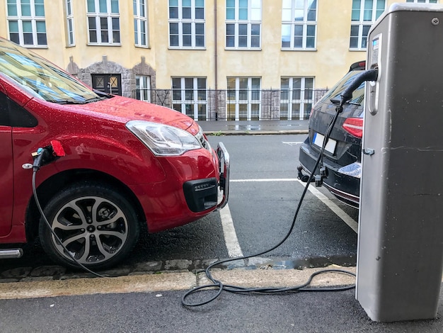 Ladestation für Elektroautos in Oslo