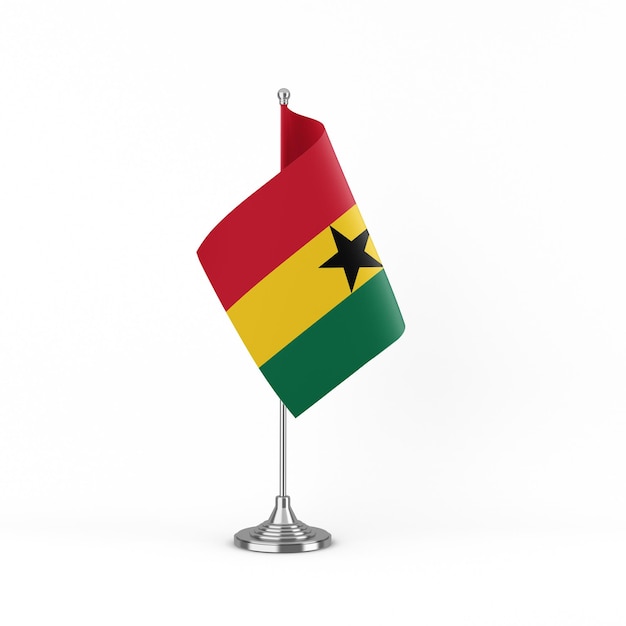 Lado derecho de la bandera de Ghana