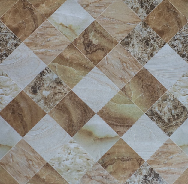 Ladrilho cerâmico com padrão de mosaico geométrico abstrato para a cozinha