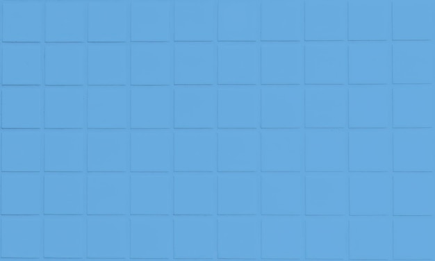 Ladrilhos quadrados azuis que são quadrados e têm um padrão quadrado.
