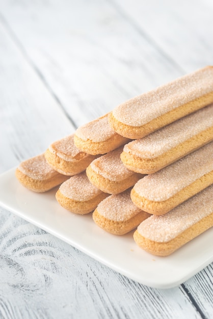 Ladyfinger Kekse (savoiardi)