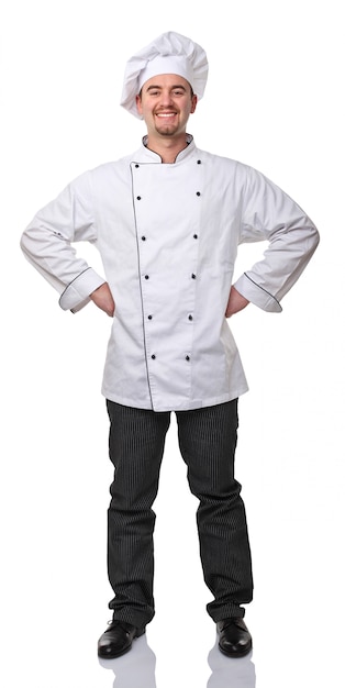 Lächelnder Chef