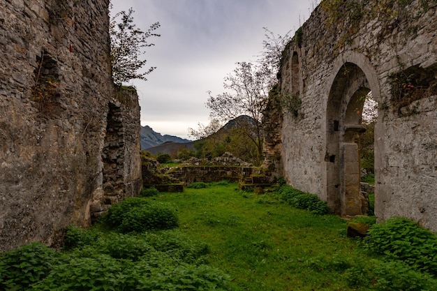 Ländliche Landschaften im Landesinneren von Asturien