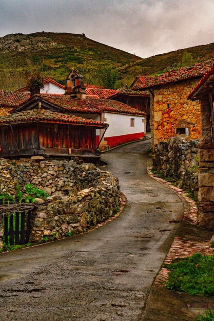 Ländliche Landschaften im Landesinneren von Asturien