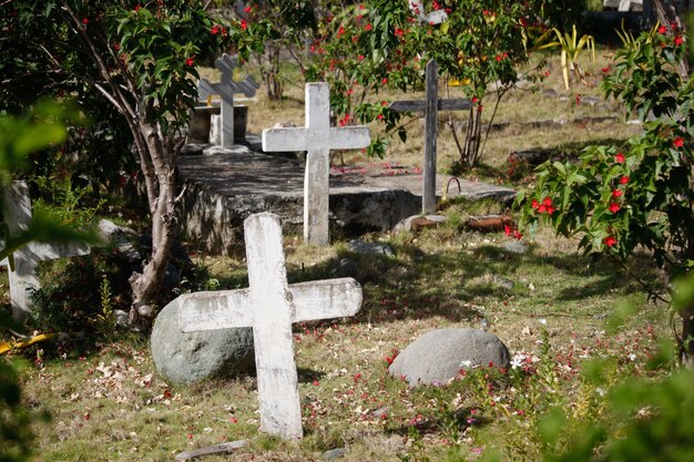 Ländlicher Friedhof in Kuba