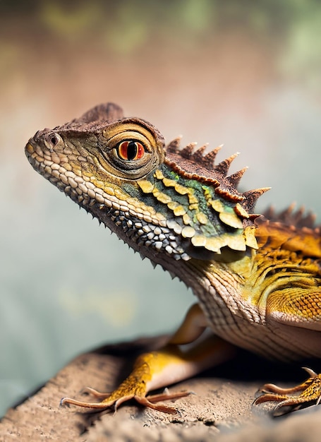 lagarto dragão pequeno