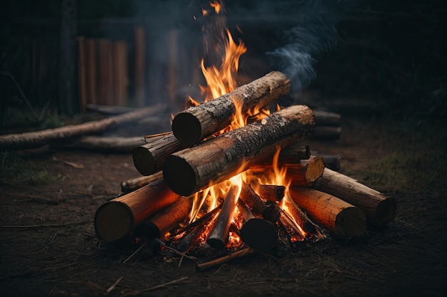 Lagerfeuer kein Hintergrund