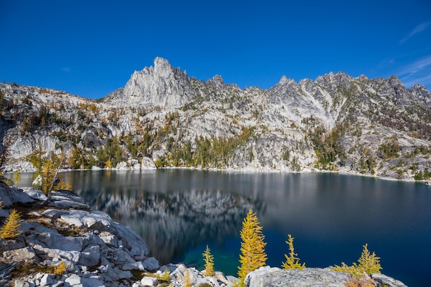 Foto lago alpino