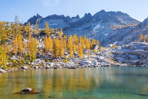 Foto lago alpino