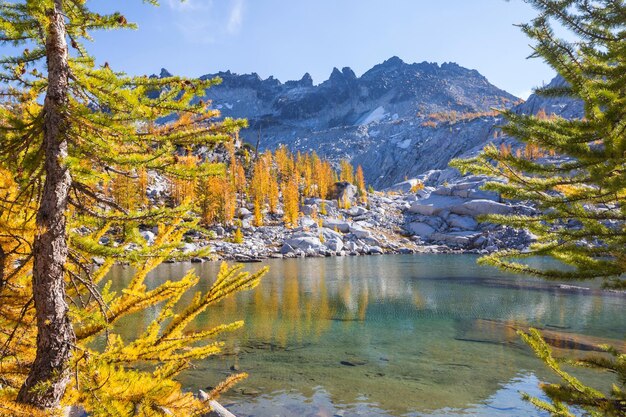 Foto lago alpino