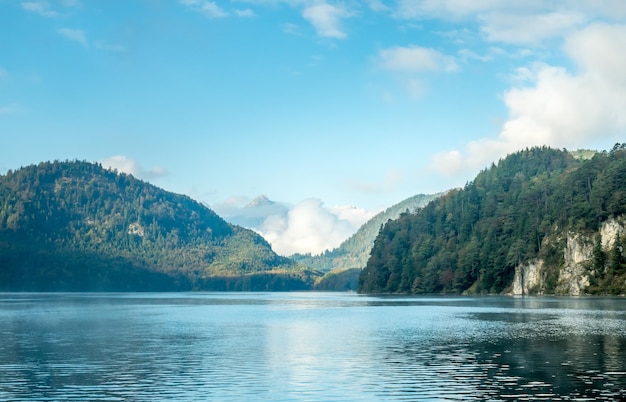 Lago Alpsee en Alemania