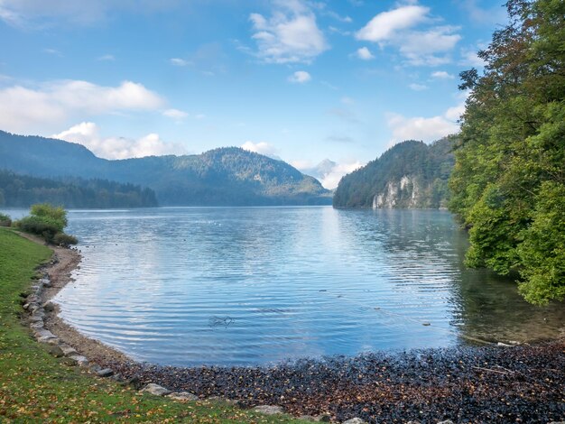 Lago Alpsee na Alemanha