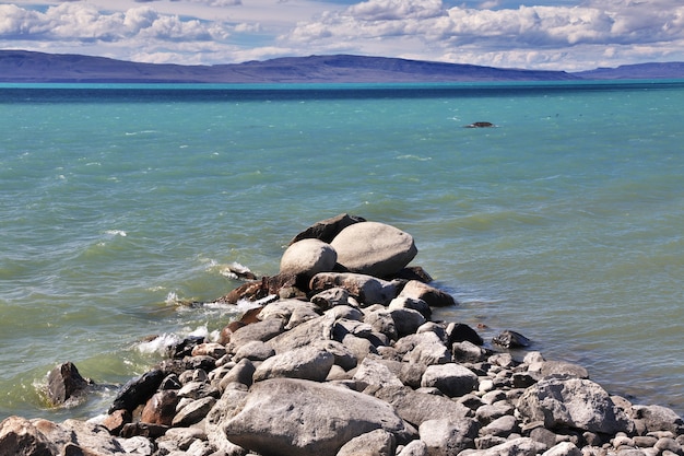 Lago Argentino See nahe El Calafate in Patagonien, Argentinien