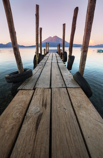 Foto el lago atitlan