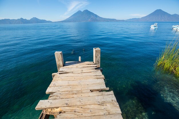 Foto el lago atitlan