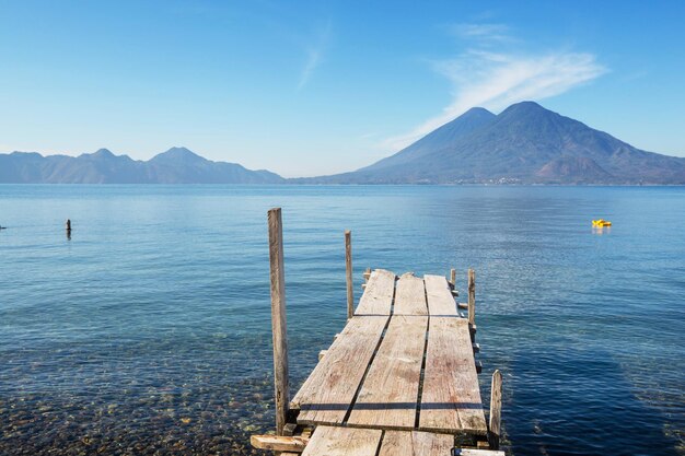 Foto el lago atitlan