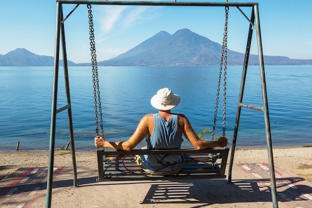 Foto el lago atitlan