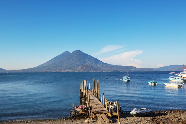 Foto el lago atitlan