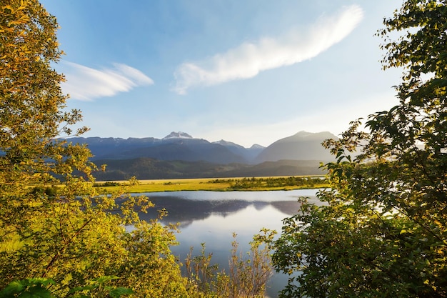 Lago en Canadá