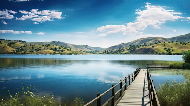 Lago castaico para embarcaciones