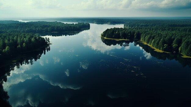 Foto lago das quinze ilhas