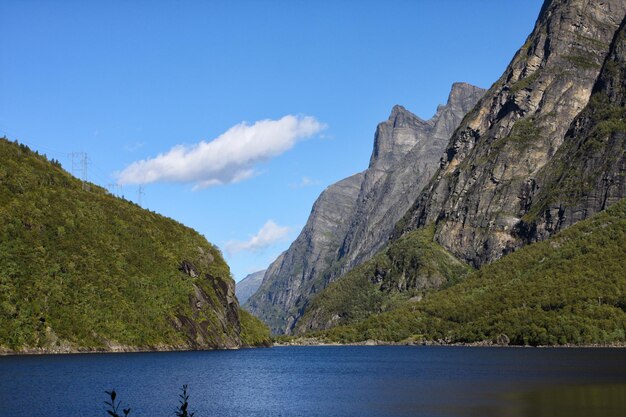 Lago de montanha