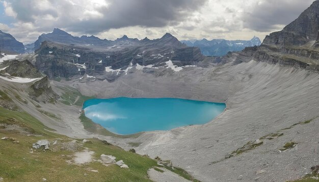 Foto lago de oeschinen