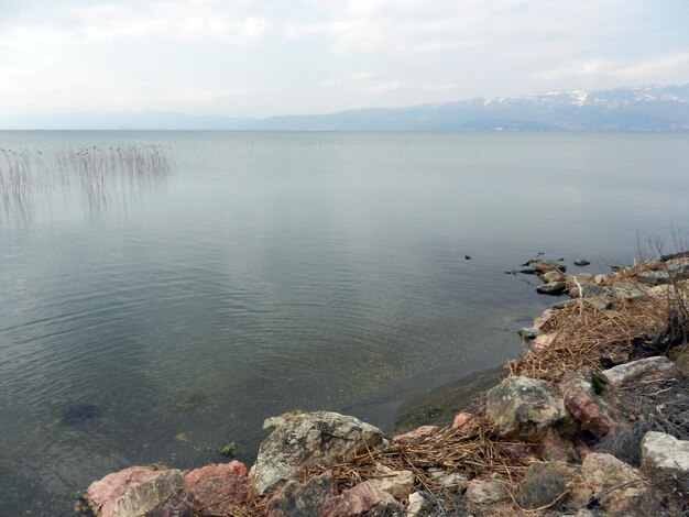 Lago de Ohrid, Macedônia.