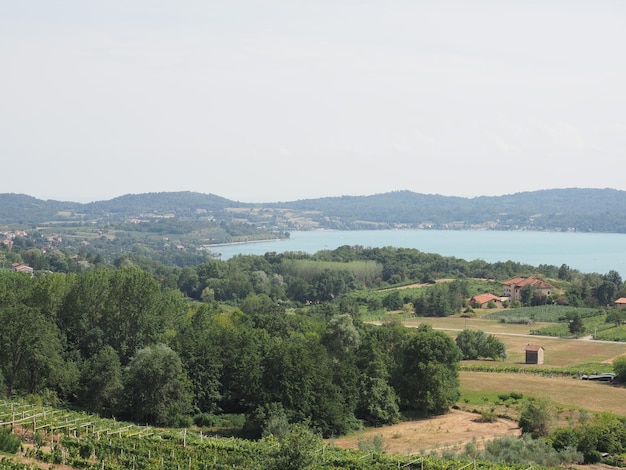 Lago di Viverone na Itália