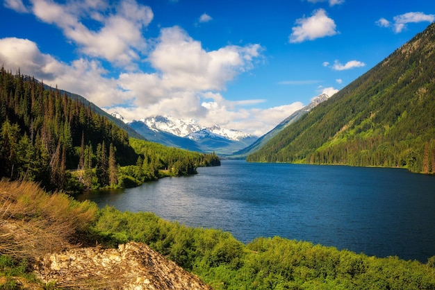 Lago Duffey na Colúmbia Britânica Canadá