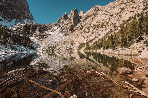 Lago Esmeralda Montañas Rocosas Colorado EE.UU.