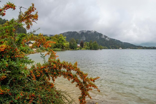 El lago de Gerardmer en Francia