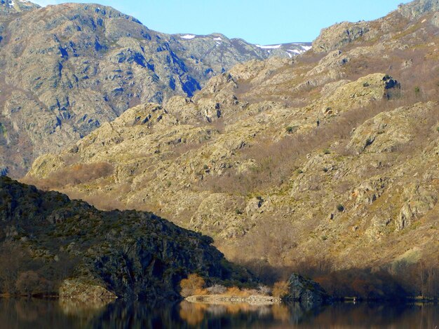 Lago glaciar de Sanabria Zamora España