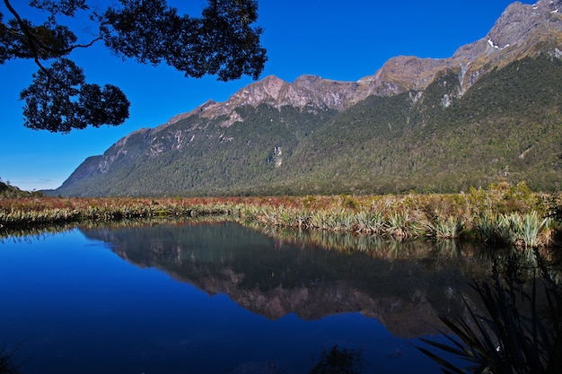 Lago de la isla sur, Nueva Zelanda