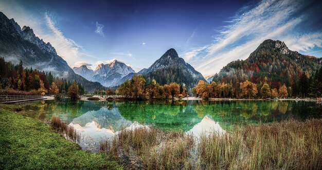 Lago Jasna Eslovênia