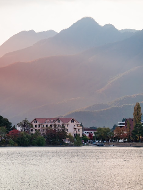 Foto lago kawaguchi