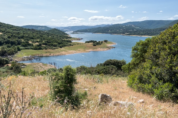 Lago Liscia en Cerdeña