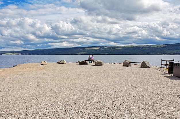 Lago Loch Ness en Escocia Reino Unido