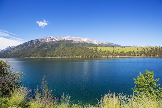 Lago de las montañas