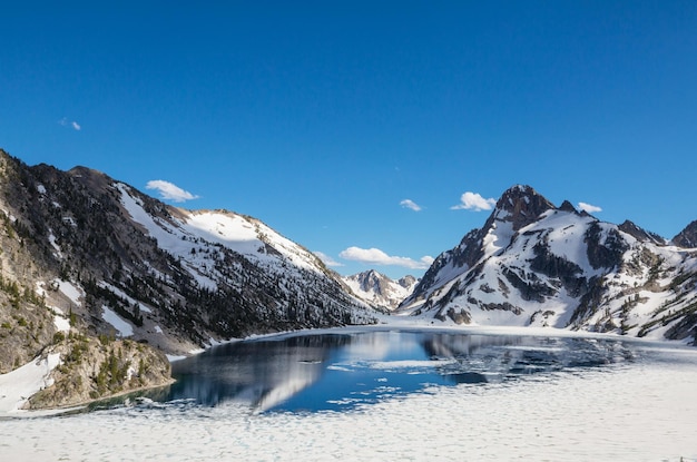 Lago de las montañas