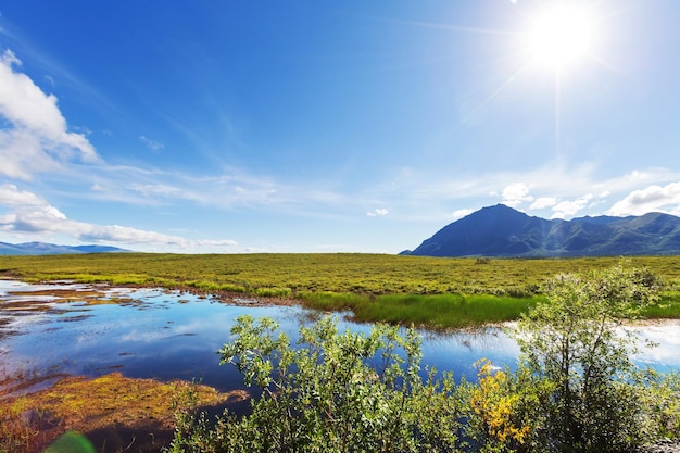 Lago no Alasca