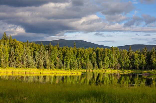 Lago no Alasca