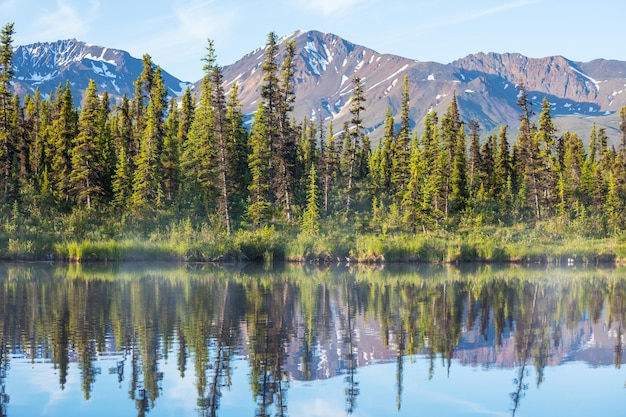 Lago no Alasca