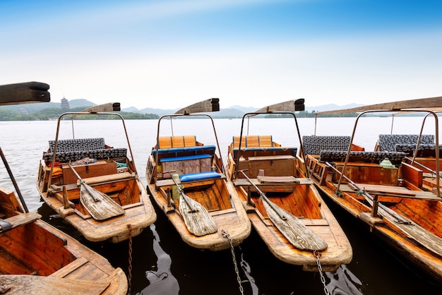 Lago Oeste em Hangzhou, China