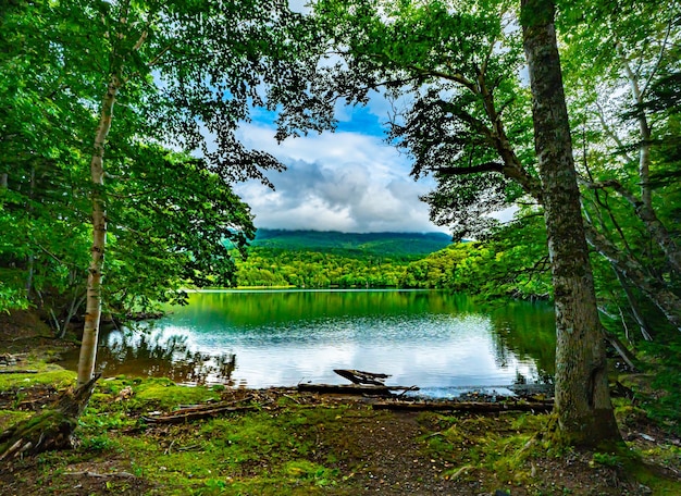 Lago Onneto Parque Nacional Akan Mashu Hokkaido Japón