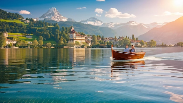 Foto lago orlando e luzerna