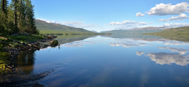 Lago Panorama en la meseta de Putorana