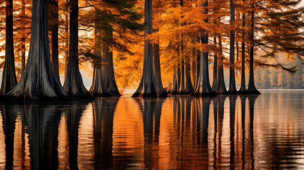 El lago de los pies de pesca