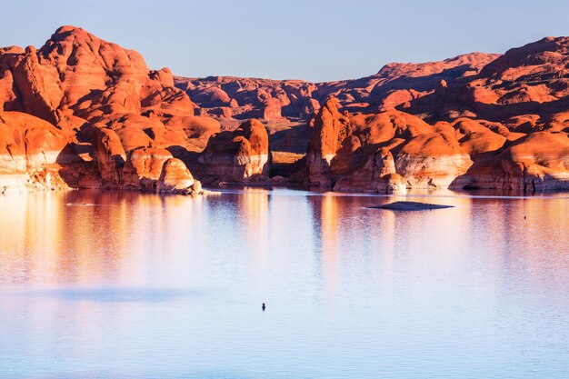 Lago Powell, ponto Alstrom, EUA